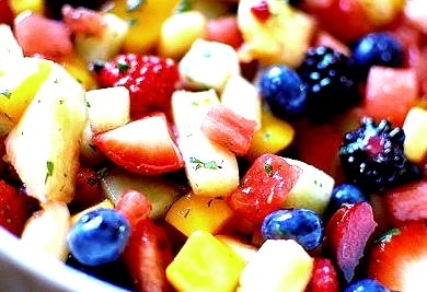 Salad, Fruits