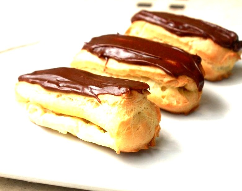 Mocha Eclairs (by Hey Popsicle)