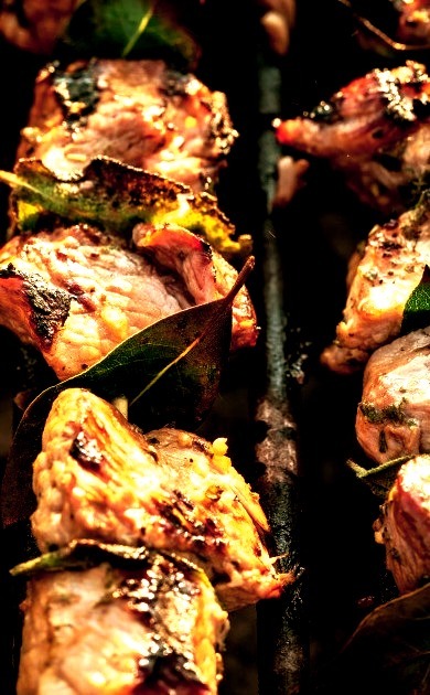Marinated Pork Kebabs Gourmet