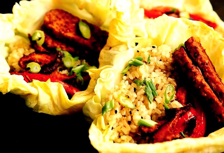 (via Cabbage Tacos with Sticky Rice, Tempeh and Roast Veggies Divine Healthy Food)